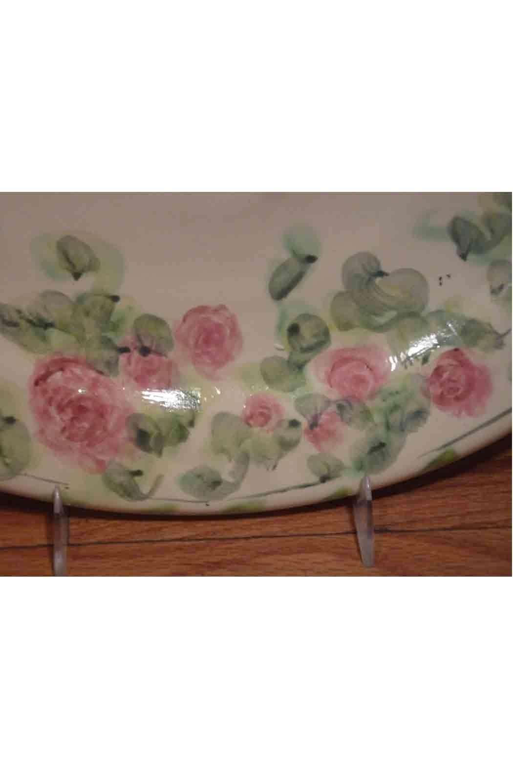 Rose Pottery Platter