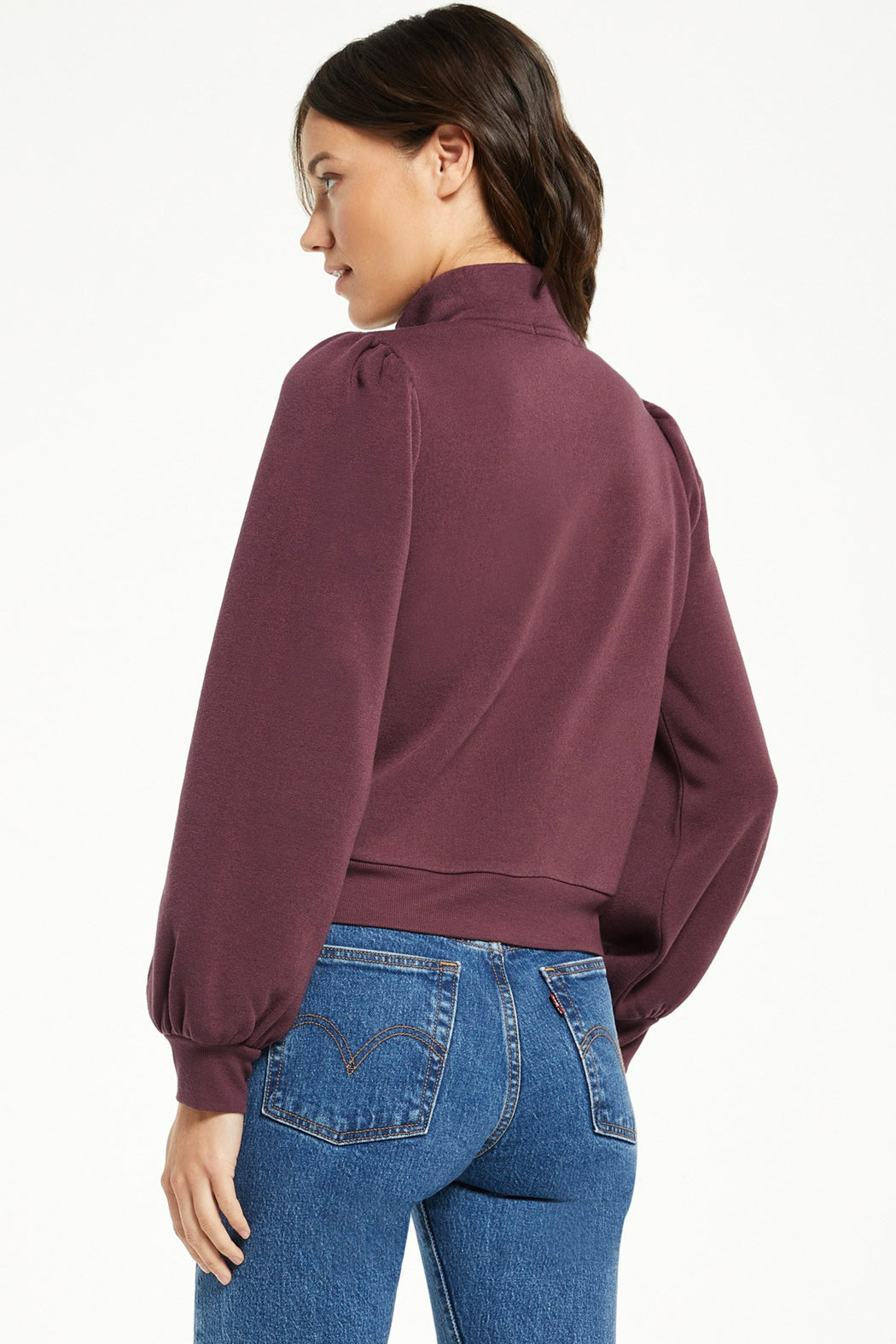 Jandie Half Zip Sweatshirt