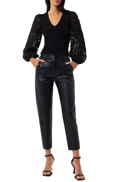 Joss Sequin Lace Mix Sweater