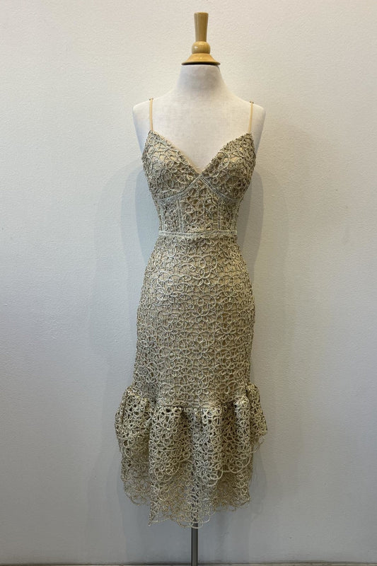 Lurex Lace Dress