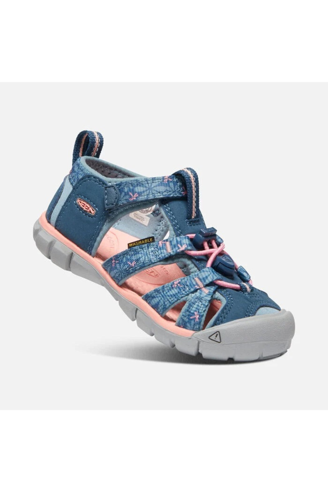 Keen Big Kids Seacamp II CNX in Real Teal/Stone Blue