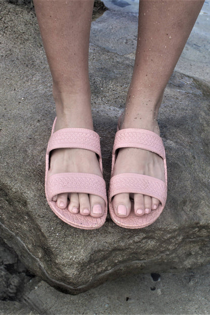 Kids J Slips Pastel Hawaiian Jesus Sandal-pink