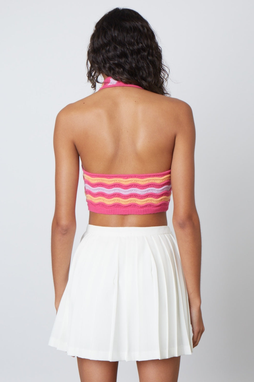 Knit Halter Crop Top