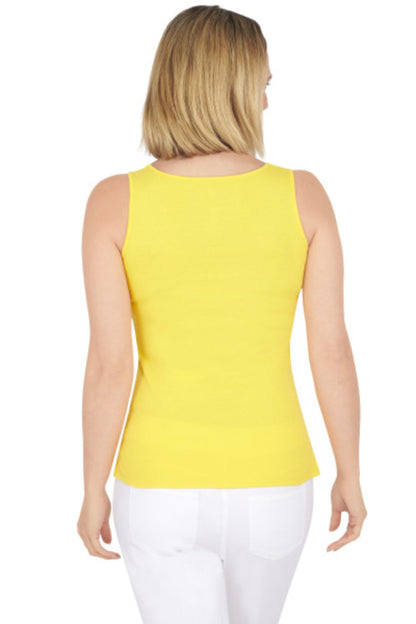 Knit solid modal strech tank