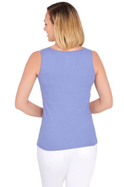 Knit solid modal strech tank