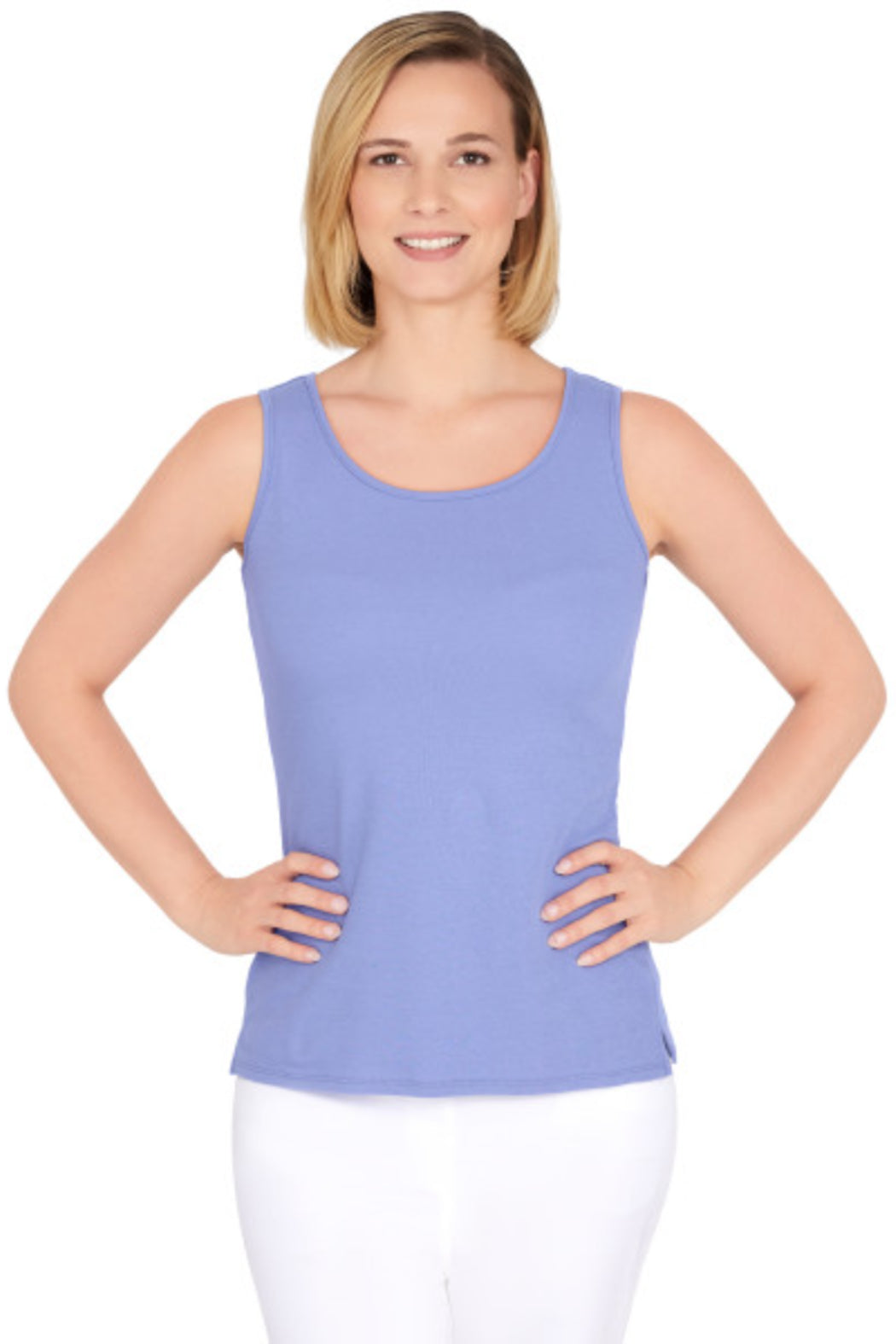 Knit solid modal strech tank