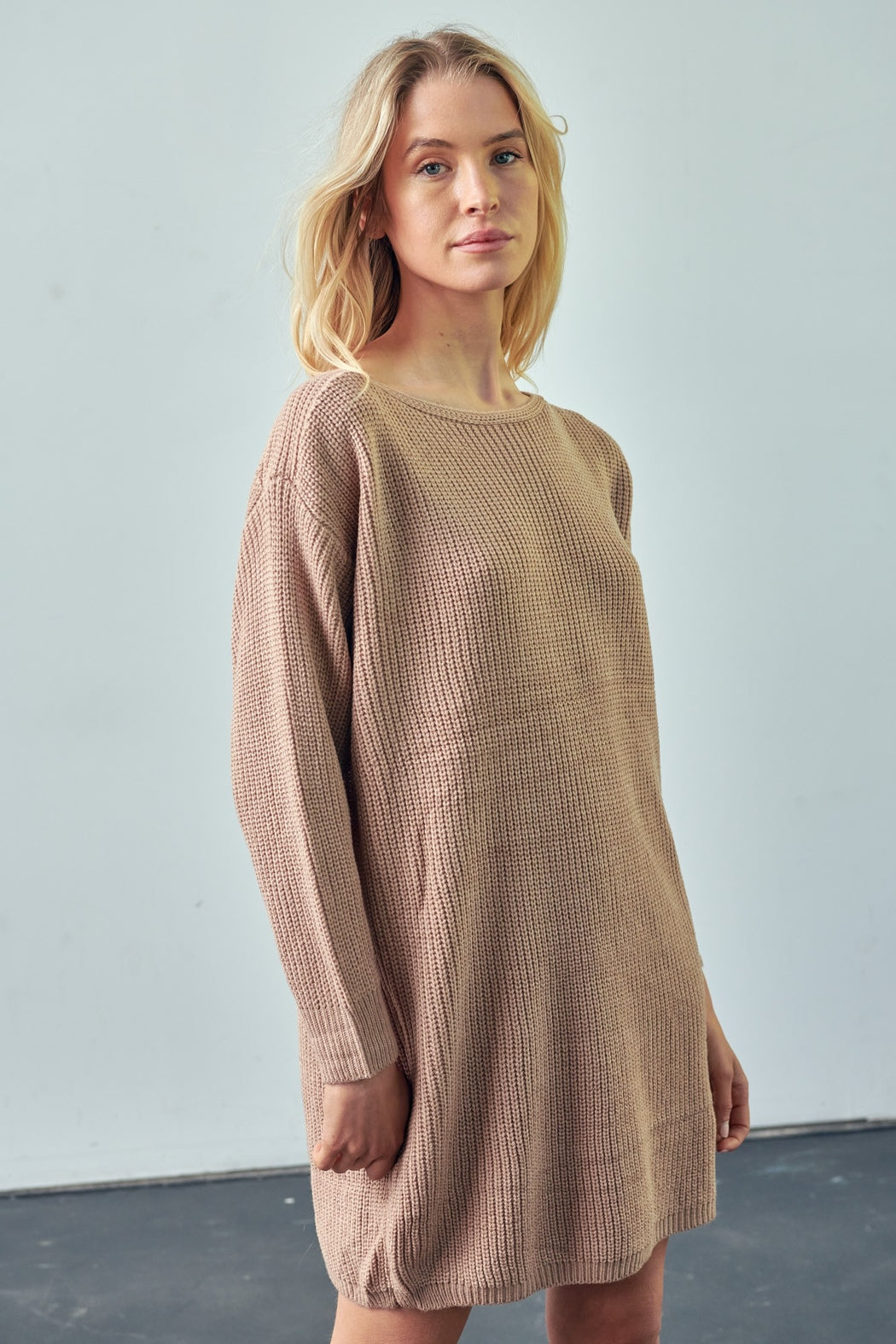 Knit Sweater Dress