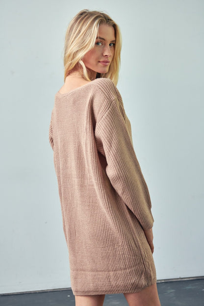 Knit Sweater Dress