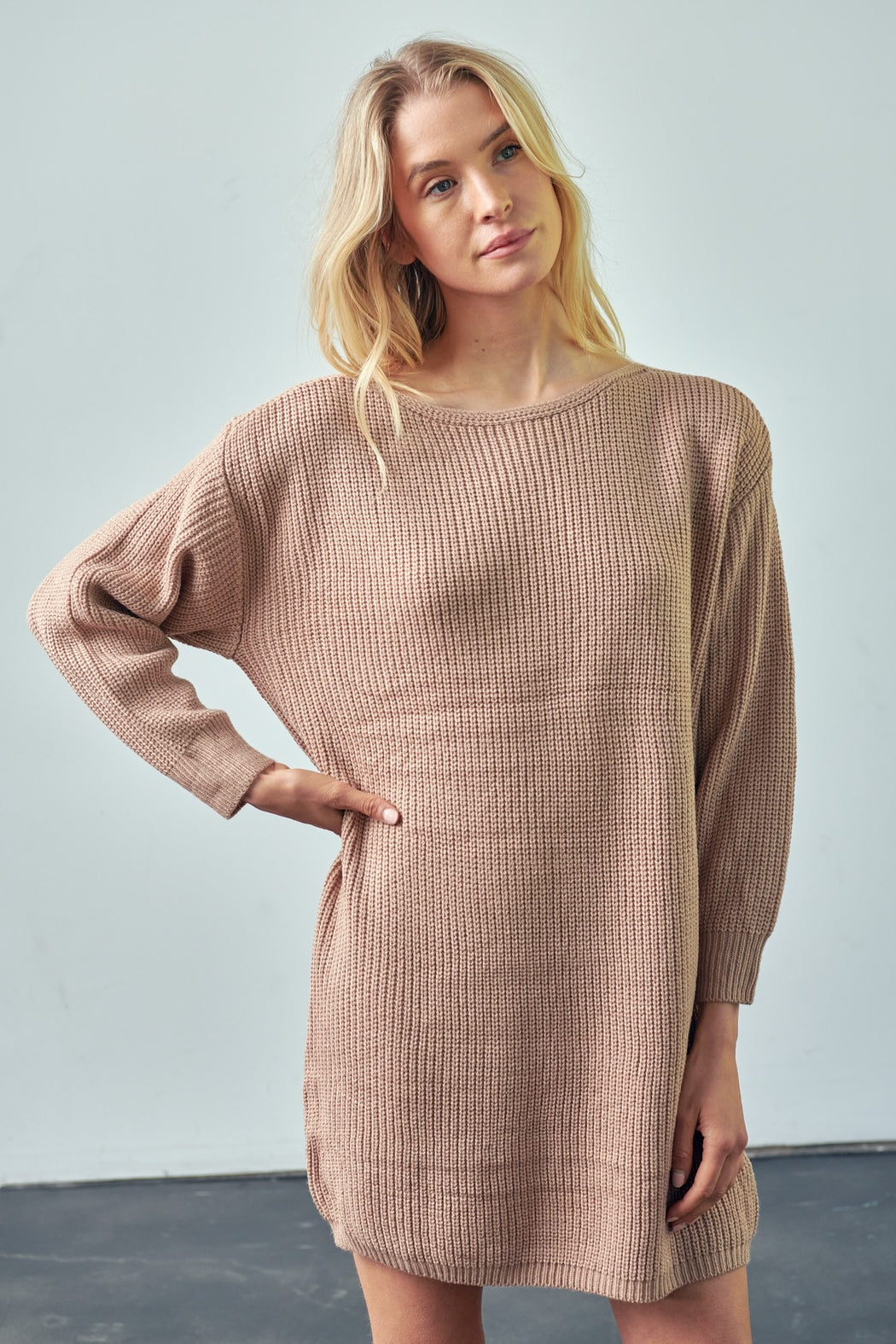 Knit Sweater Dress