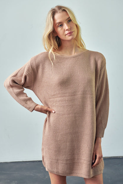 Knit Sweater Dress