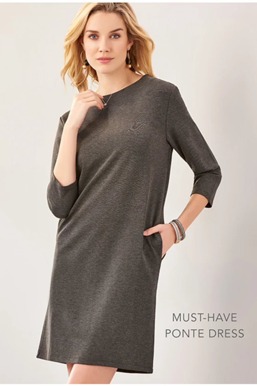Knitted Shift Dress