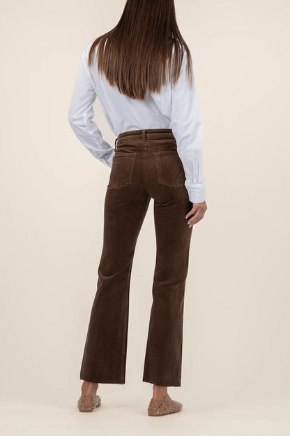 Kelsey Ankle Flare Corduroy