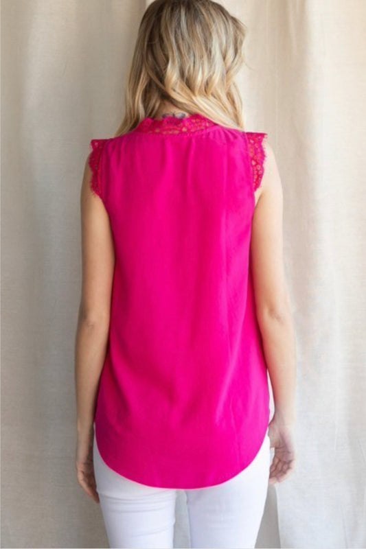Lace Detail Blouse