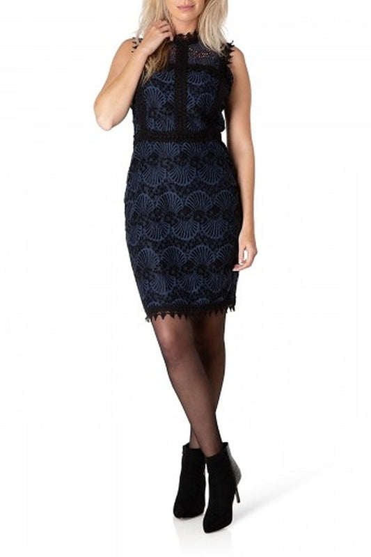 Peacoat Lace Dress