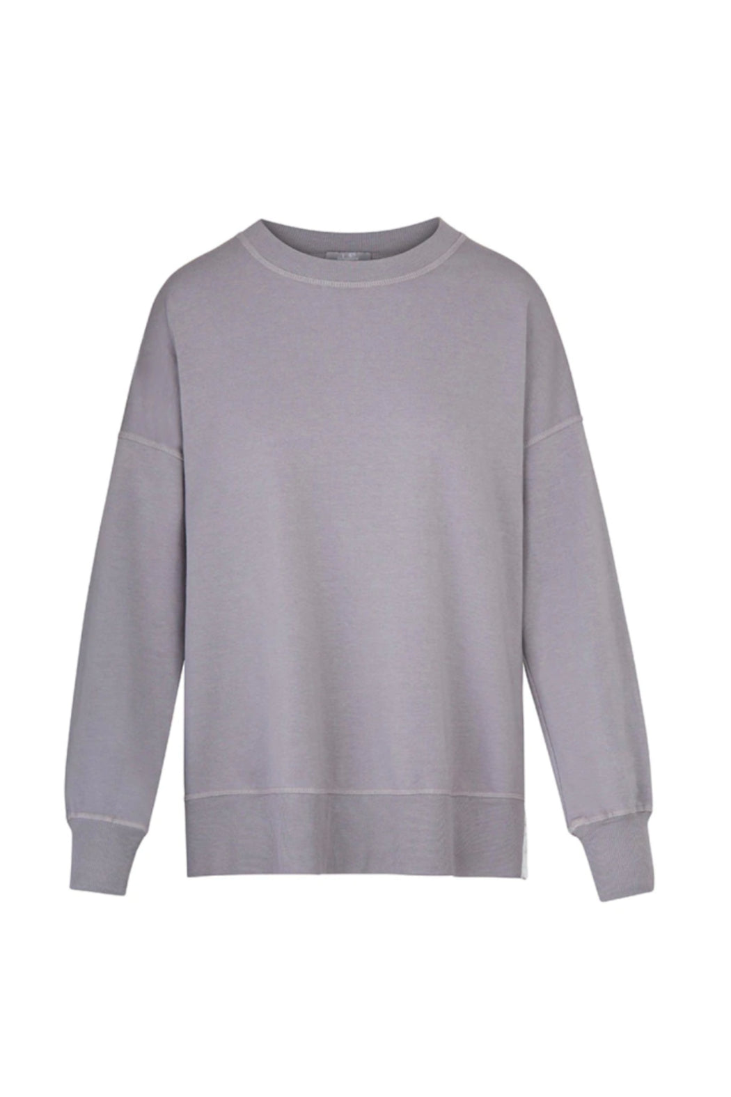 LAINEY FRENCH TERRY SWEATSHIRT W/ SIDE SLITS