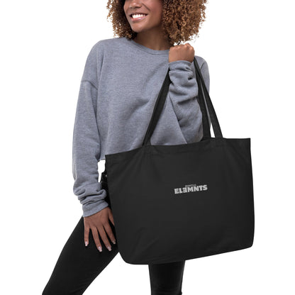 ESSNTIAL ELEMNTS Street Utility Embroidered Large Organic Tote