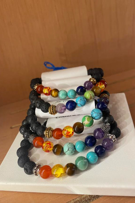 Lava Chakra Bracelets