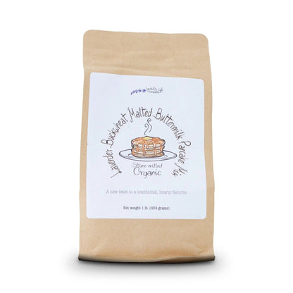 Lavender Buckwheat Malted Buttermilk Pancake Mix