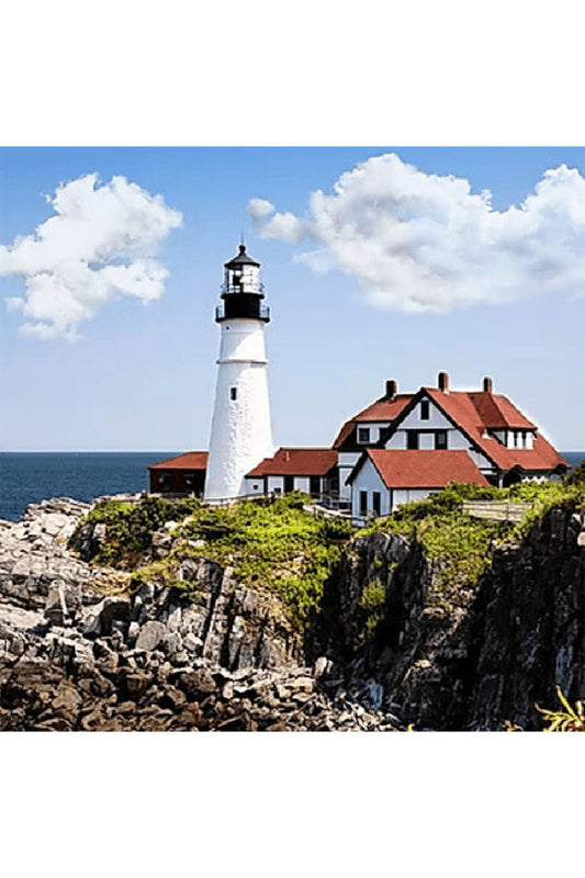 LEADING LIGHTHOUSE PAINT BY NUMBER