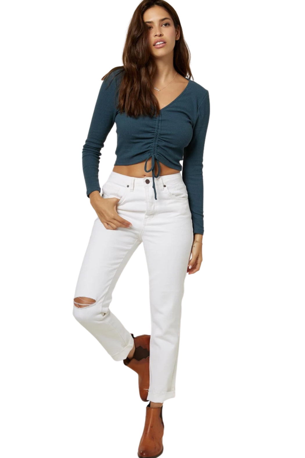 Leanne Ruched Top