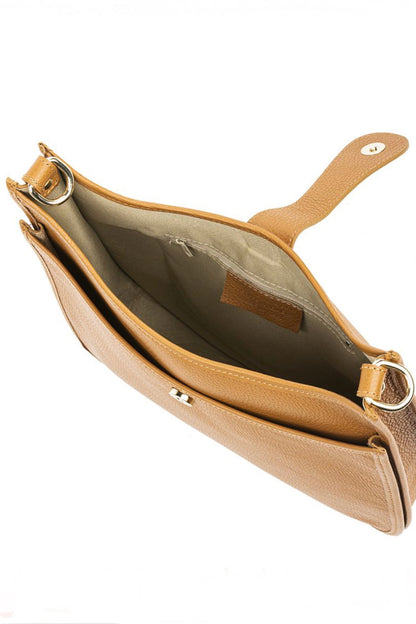 Leather Messenger Adjustable Crossbody Bag