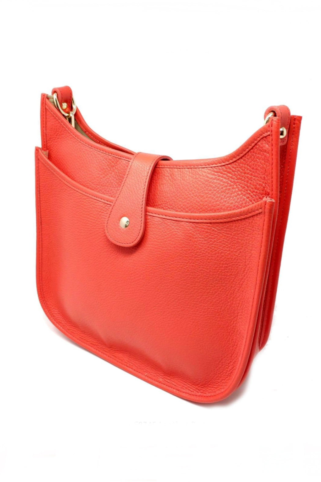 Leather Messenger Adjustable Crossbody Bag