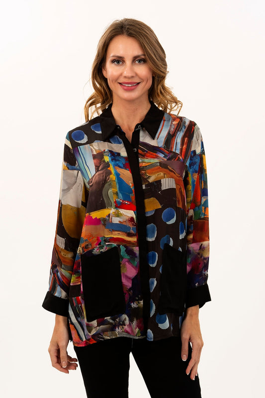 Colorful Pocket Shirt