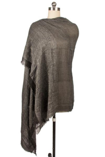 LENOX CHARCOAL GREY SCARF