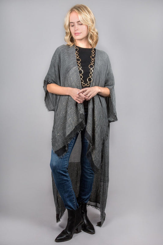 Lenox Kimono CHARCOAL