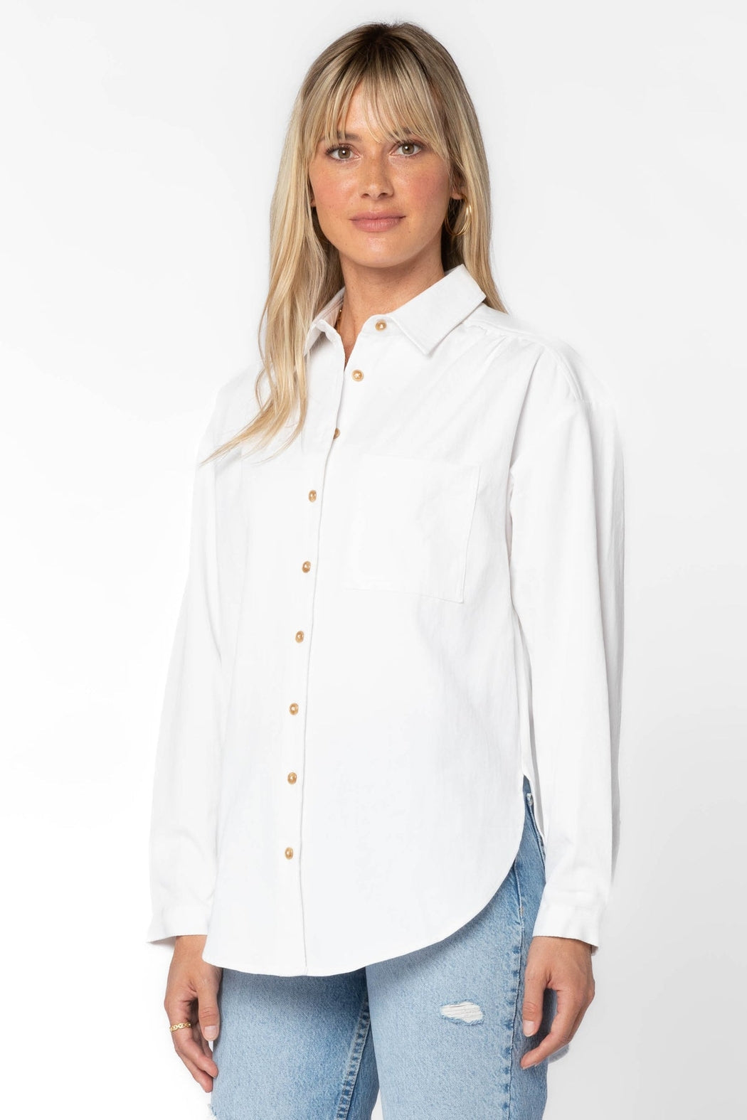 Leonard Button Up Top