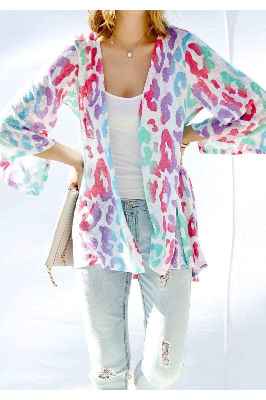 Leopard Cardigan