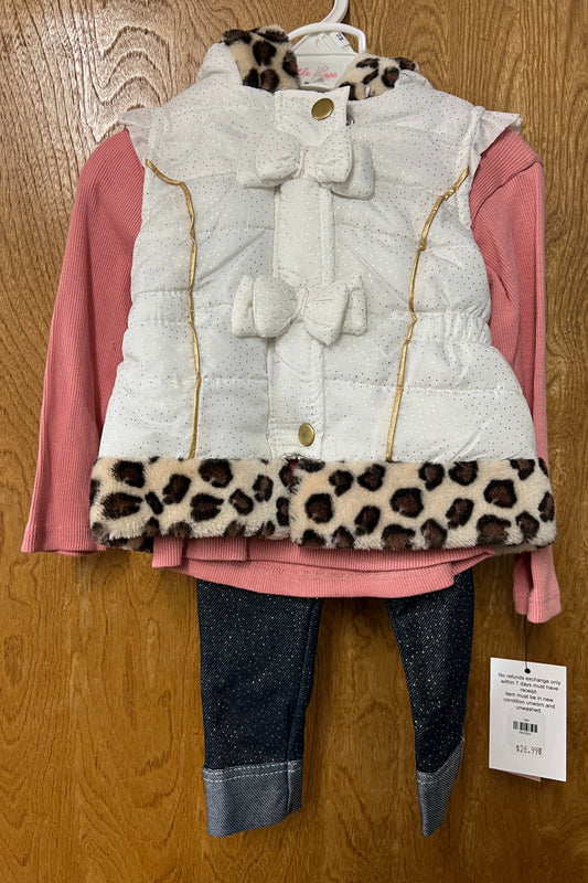 Leopard Print Vest Outfit