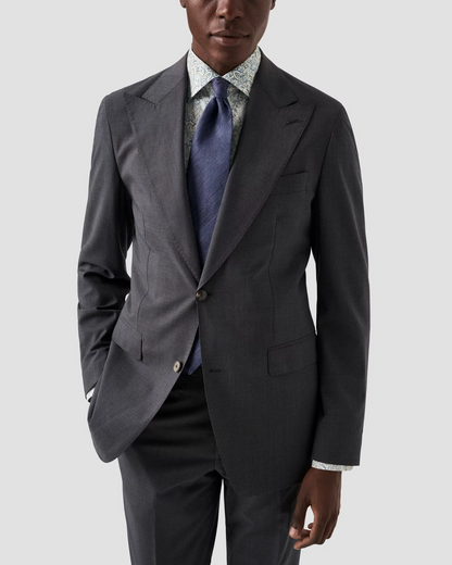 Eton Contemporary Fit Dress Shirt with Classic Paisley Print