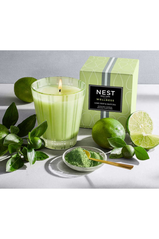 Lime Zest & Matcha Classic Candle
