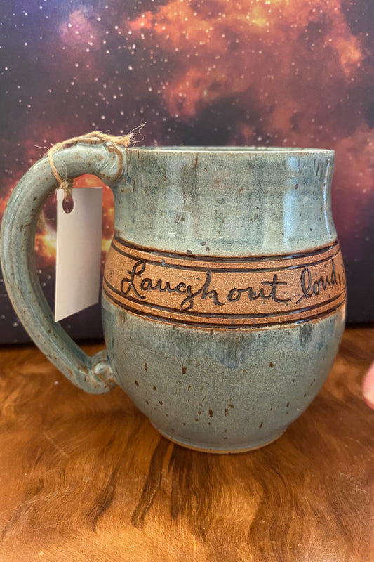 Laugh Out Loud Handmade Mug