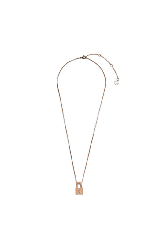 Lock Pendant Necklace