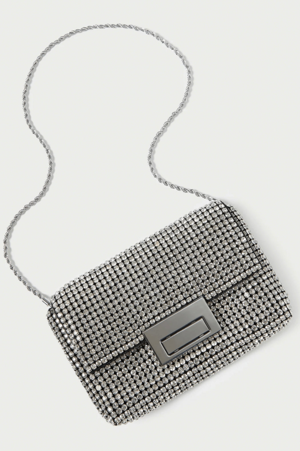 Diamanté Flap Pouch