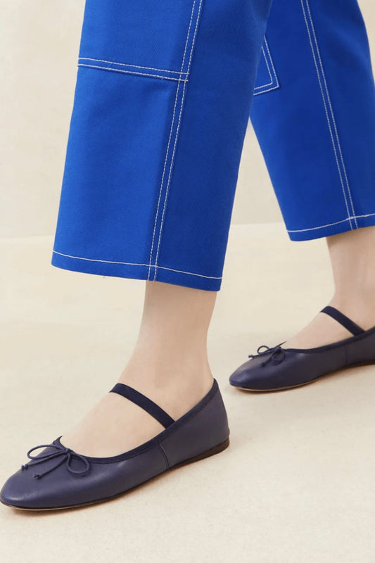 Leonie Leather Ballet-Flat