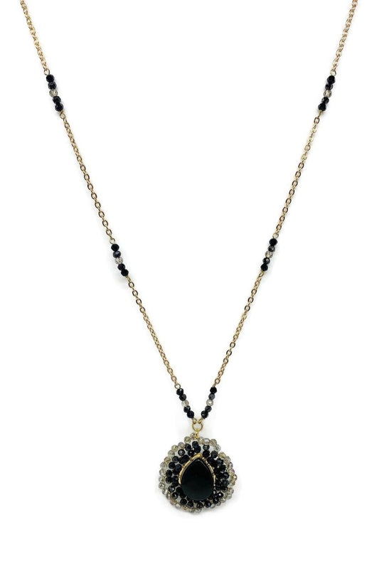 Long Crystals Necklace