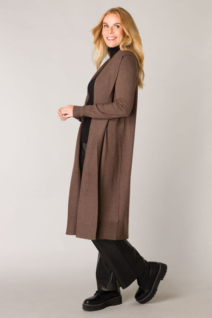 Long open sweater/coat