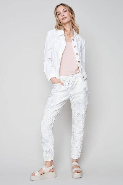 Long sleeve button up jacket
