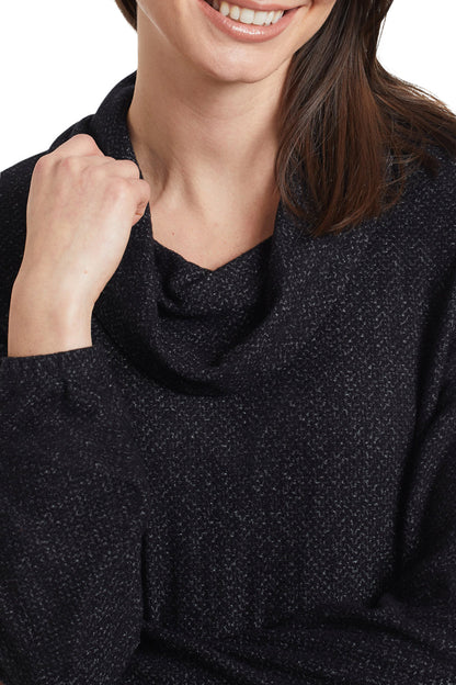 Long sleeve cowl neck sweater