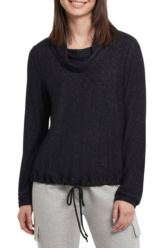 Long sleeve cowl neck sweater