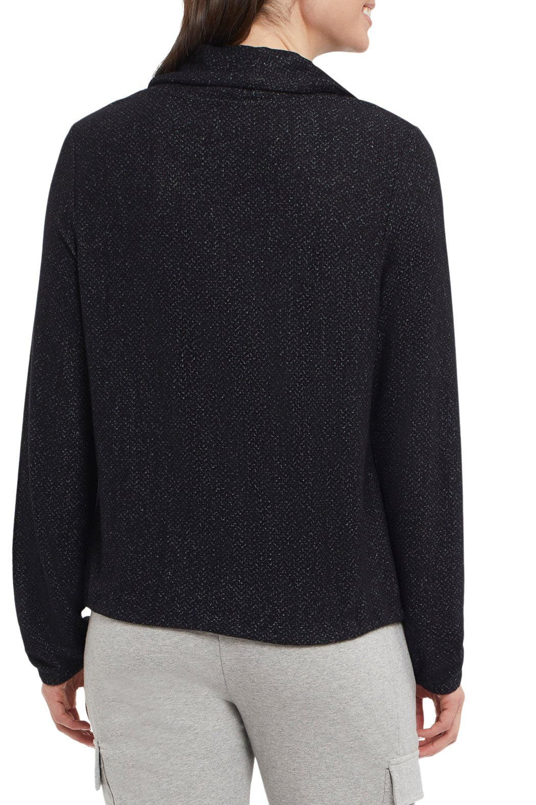 Long sleeve cowl neck sweater
