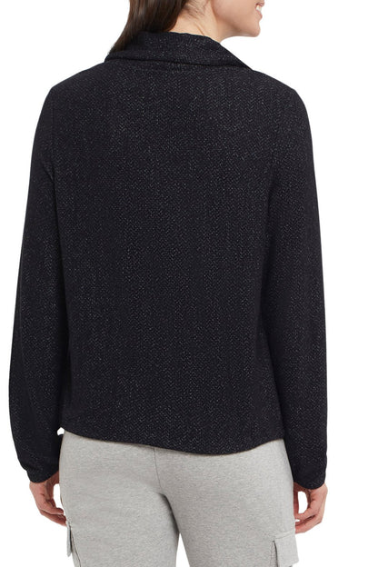 Long sleeve cowl neck sweater