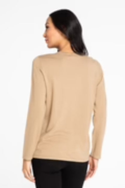 Long sleeve high neck top
