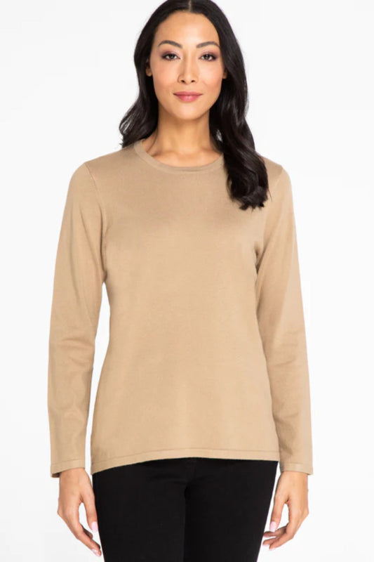 Long sleeve high neck top