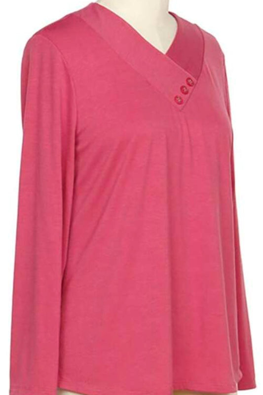 Long sleeve knit top