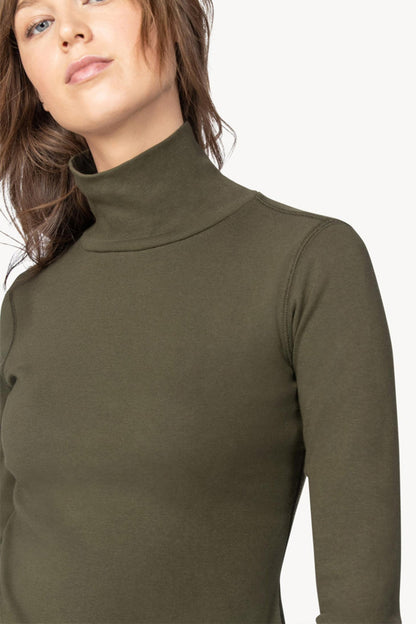 Long Sleeve Turtleneck Top