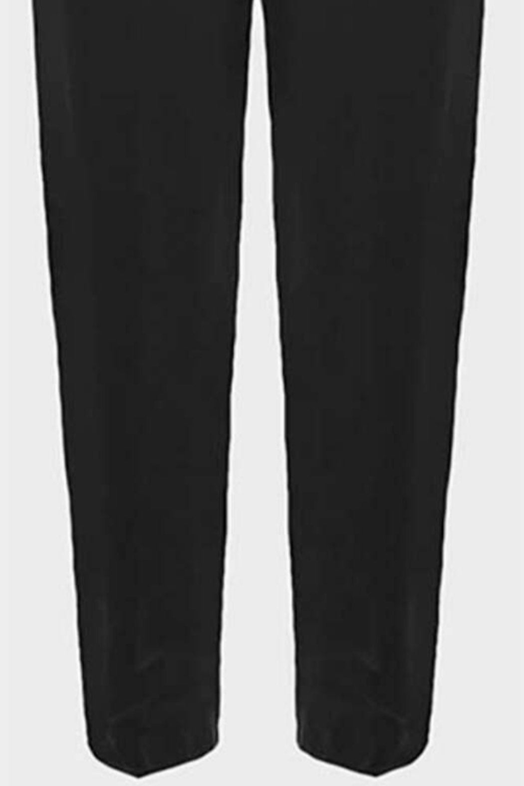 Long straight leg knit pant